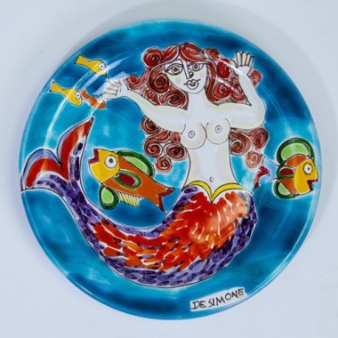 Circular Plate DS 18 cm Mermaid PT18DS-22 Circular Plate DS 18 cm Mermaid PT18DS-22